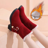 Warm Plush Snow Boots